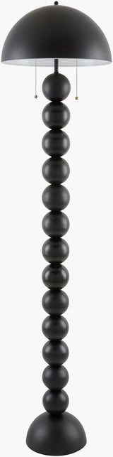Vellon 63" Iron Floor Lamp, Painted Light Gray (VLON-008)