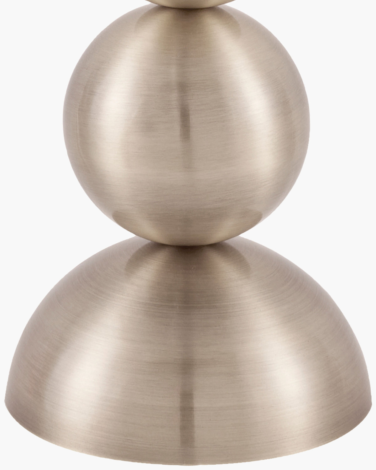 Vellon 27" Iron Table Lamp, Plated Metallic Nickel