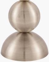 Vellon 27" Iron Table Lamp, Plated Metallic Nickel