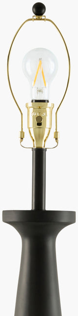 Virello 63" Resin Floor Lamp, Painted Black