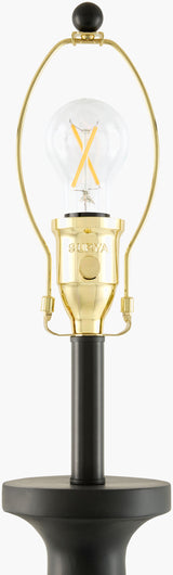Virello 63" Resin Floor Lamp, Painted Black