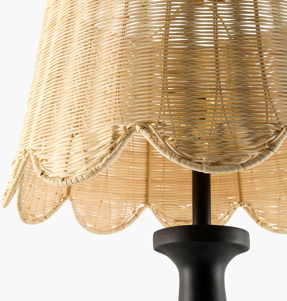 Virello 63" Resin Floor Lamp, Painted Black