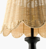 Virello 63" Resin Floor Lamp, Painted Black