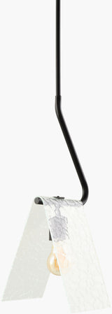 Vitracis Iron Pendant Light, Powder Coated Black