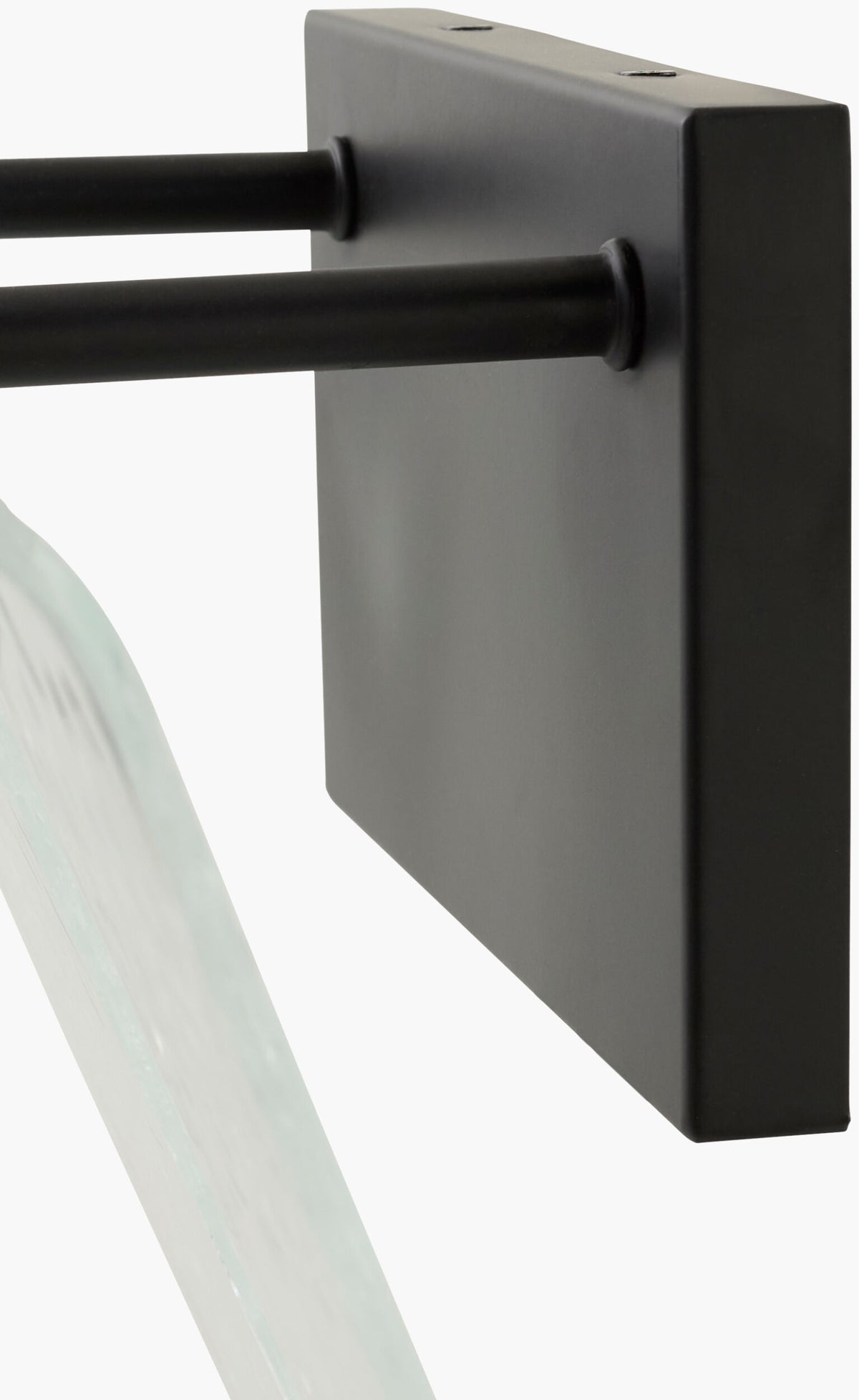 Vitracis 8" Iron Wall Sconce, Powder Coated Black (VTC-004)