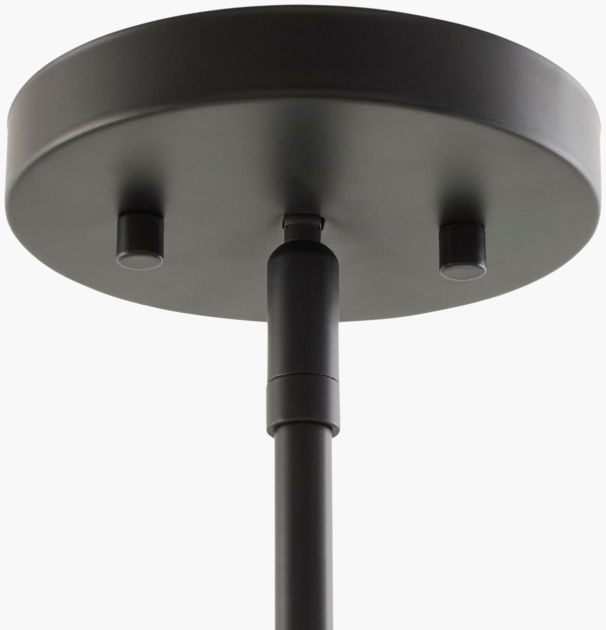 Vitracis Iron Pendant Light, Powder Coated Black