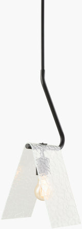Vitracis Iron Pendant Light, Powder Coated Black