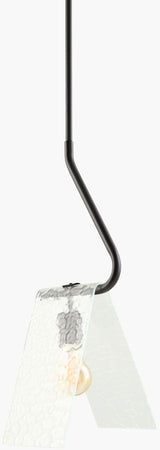 Vitracis Iron Pendant Light, Powder Coated Black