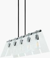 Vitracis Iron Chandelier, Powder Coated Black (VTC-010)