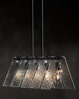 Vitracis Iron Chandelier, Powder Coated Black (VTC-010)