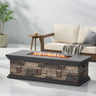 RECTANGLE MGO FIRE PIT - 50 000 BTU(Tank Cover not