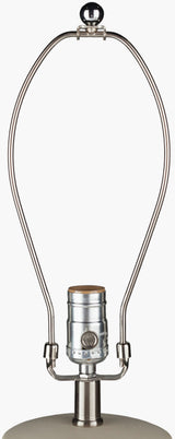 Warren 27" Ceramic Table Lamp, Glazed Cream