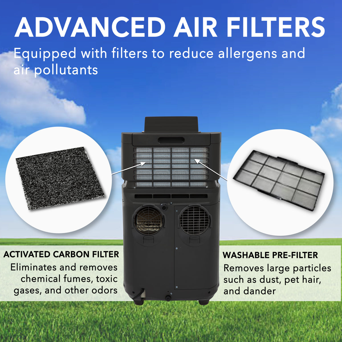 Whynter ARC-122DHP feature detail