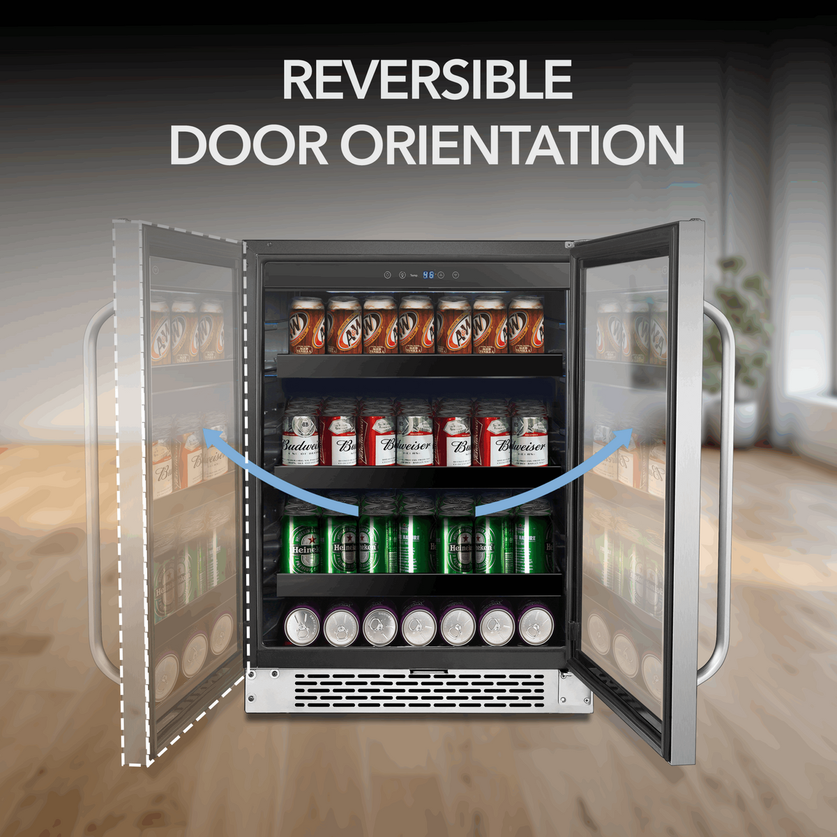 Whynter BBR-148SB Beverage Refrigerator
