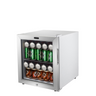 Whynter 17″ 68-Can Freestanding Beverage Refrigerator Cooler with Lock – Stainless Steel | BR-062WS
