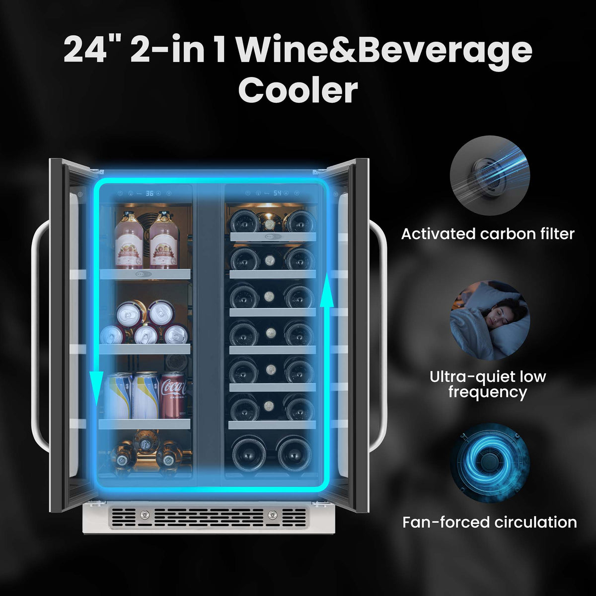 Whynter BSR-6020FDS feature detail