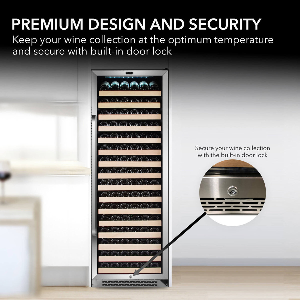 Whynter BWR-1662SD feature detail