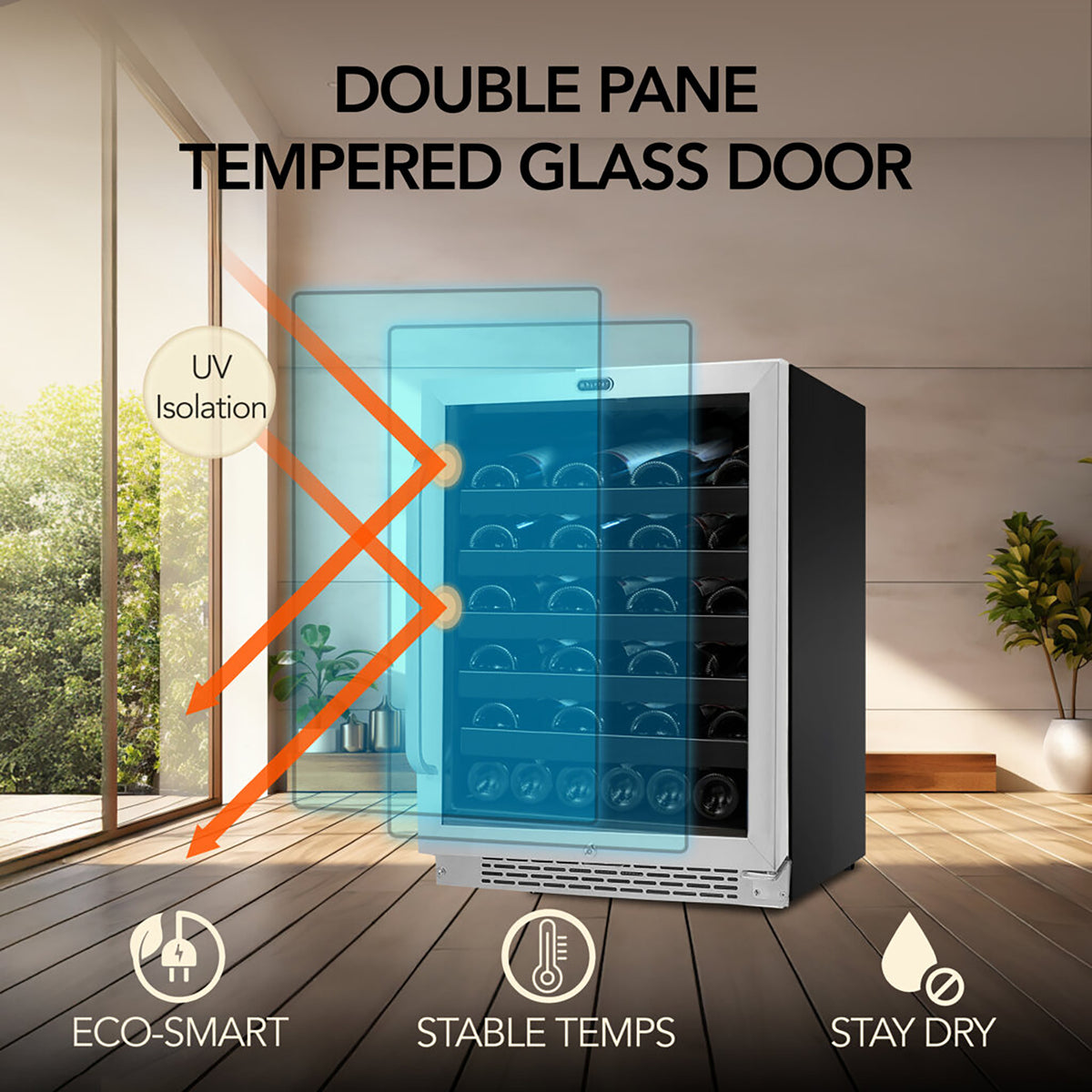 Whynter BWR-408SB Wine Refrigerator