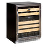 Whynter 24″ Width 46 bottle Dual Zone Built-In Wine Refrigerator | BWR-462DZ