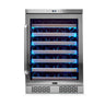 Whynter Elite Spectrum Lightshow 54 Bottle Wine Refrigerator with Stainless steel Touch Controls | BWR-545XS