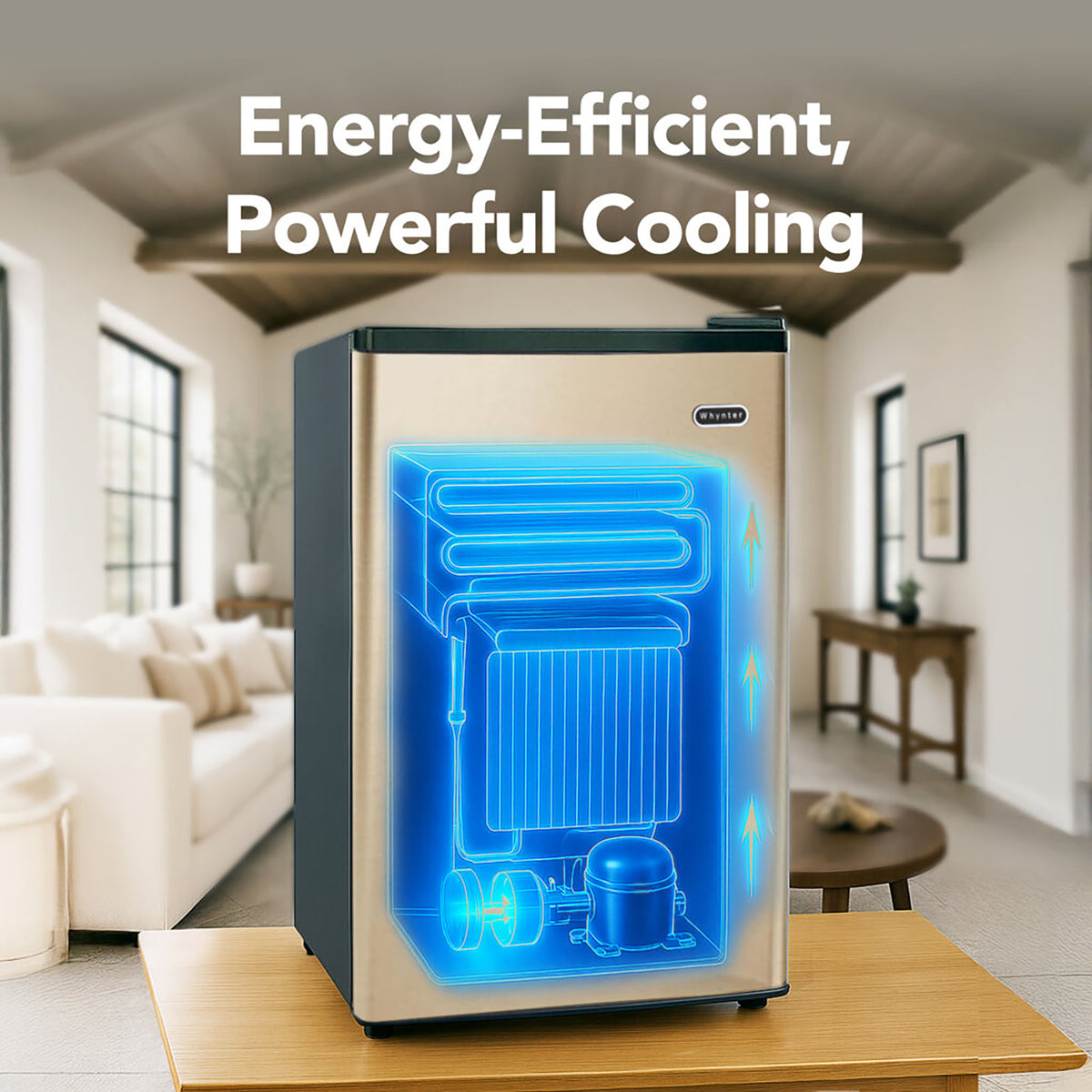 Whynter CUF-210SSG Compact Freezer