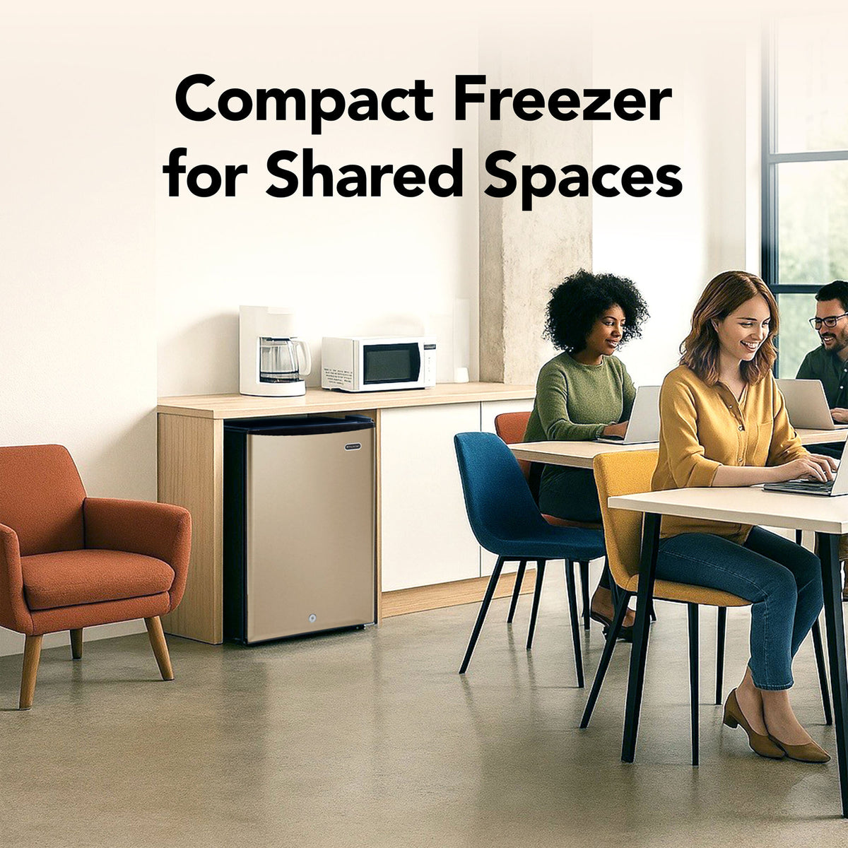 Whynter CUF-210SSG Compact Freezer