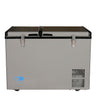 Whynter 62 Quart Dual Zone Portable Fridge/ Freezer AC 115V DC 12-24V | FM-62DZ