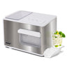 Whynter SonicSnö Countertop Nugget Ice Maker 40lbs/24hrs with Removable Ice Drawer, Chewable Pebble/Sonic Type Ice in Silver and White Stainless Steel Finish | IBX-388WS