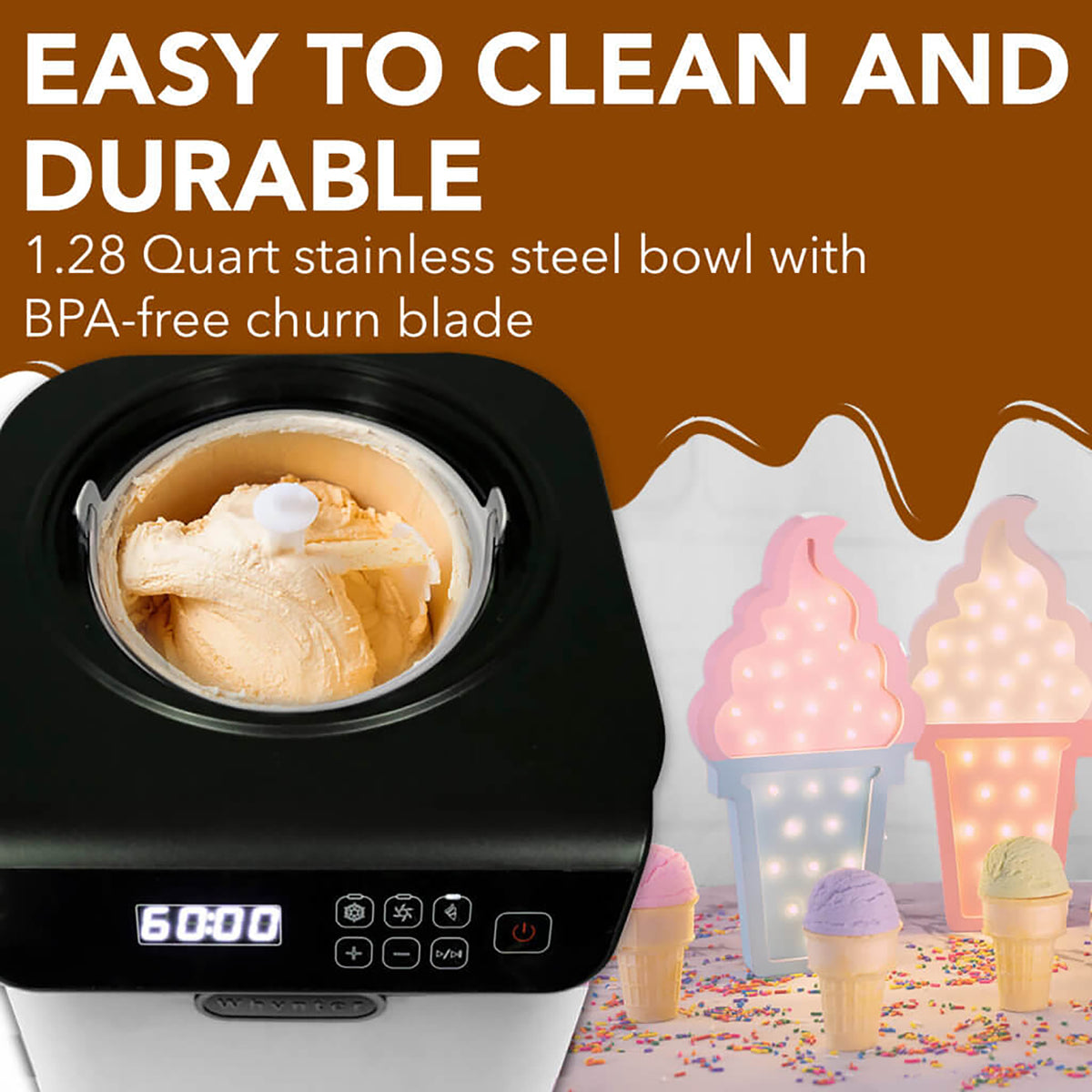 Whynter ICM-128WS Ice Cream Maker