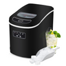 Whynter Compact Portable Ice Maker 27 lb capacity – Metallic Black | IMC-270MB