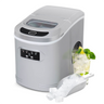 Whynter Compact Portable Ice Maker 27 lb capacity – Metallic Silver | IMC-270MS