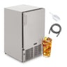 Whynter 14” Undercounter Automatic Stainless Steel Marine Ice Maker 23lb Daily Output | MIM-14231SS
