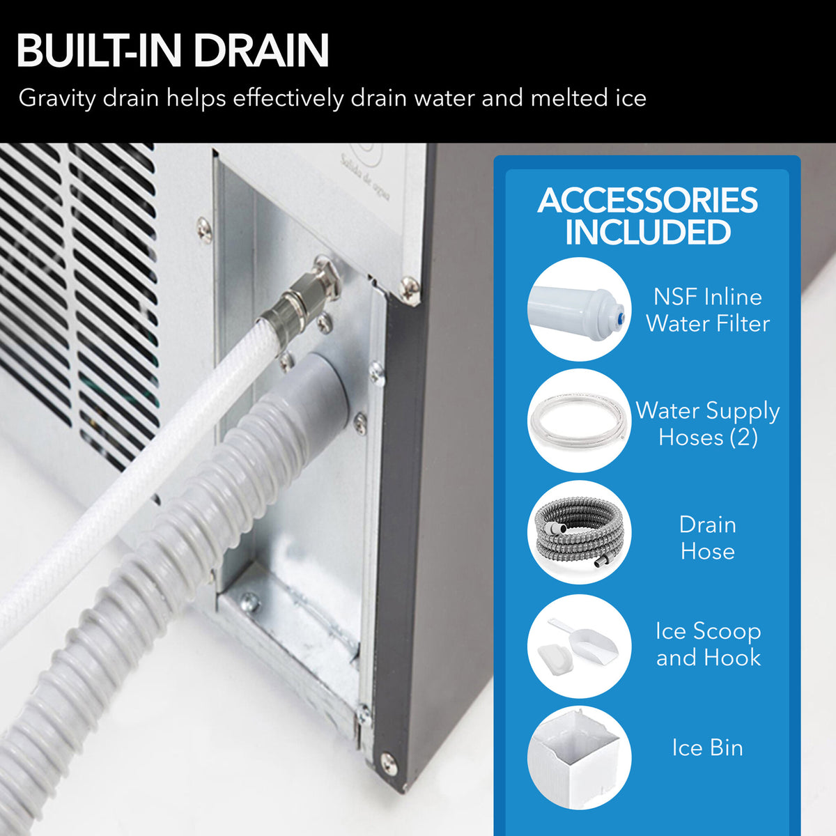 Whynter UIM-502SS Ice Maker