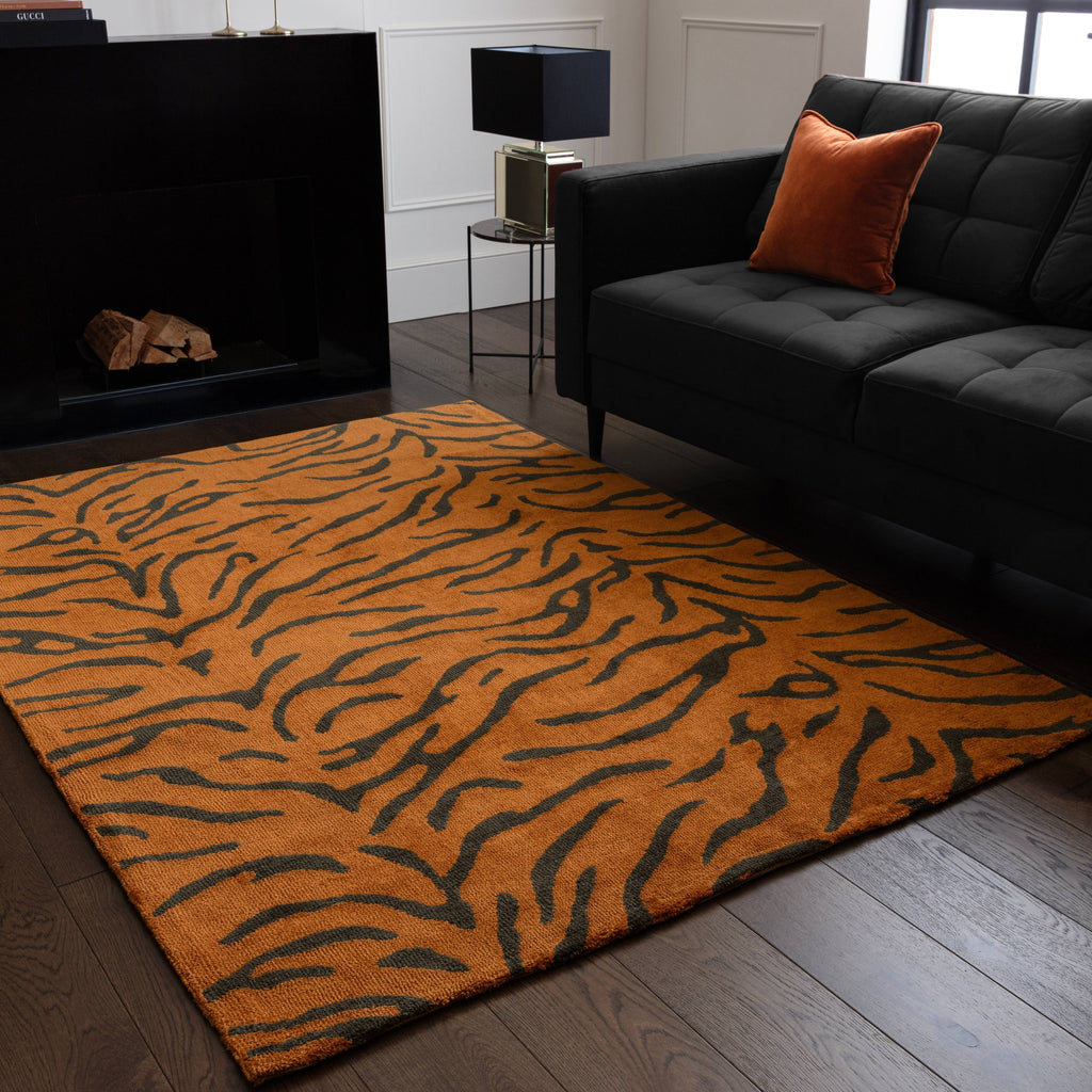 Wilder Rug styled in a living room