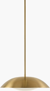 Warmandi Iron Pendant Light, Electroplated Metallic Gold