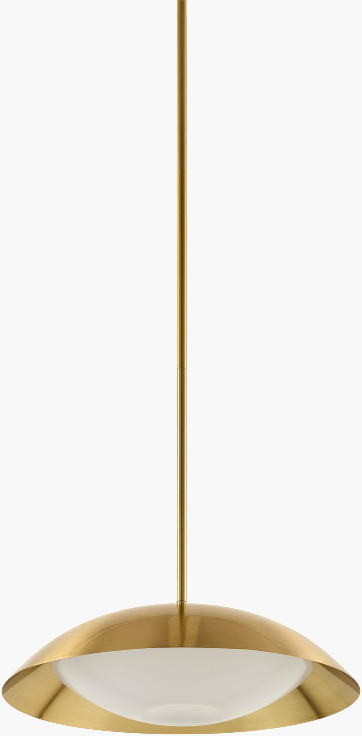 Warmandi Iron Pendant Light, Electroplated Metallic Gold