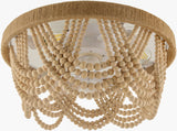 Windora Iron Chandelier, Painted Gold (WRA-001)