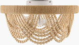 Windora Iron Chandelier, Painted Gold (WRA-001)