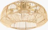Windora Iron Chandelier, Painted Gold