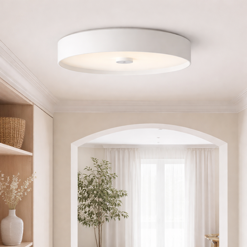 Ceiling Lamp with Rounded LED Shade