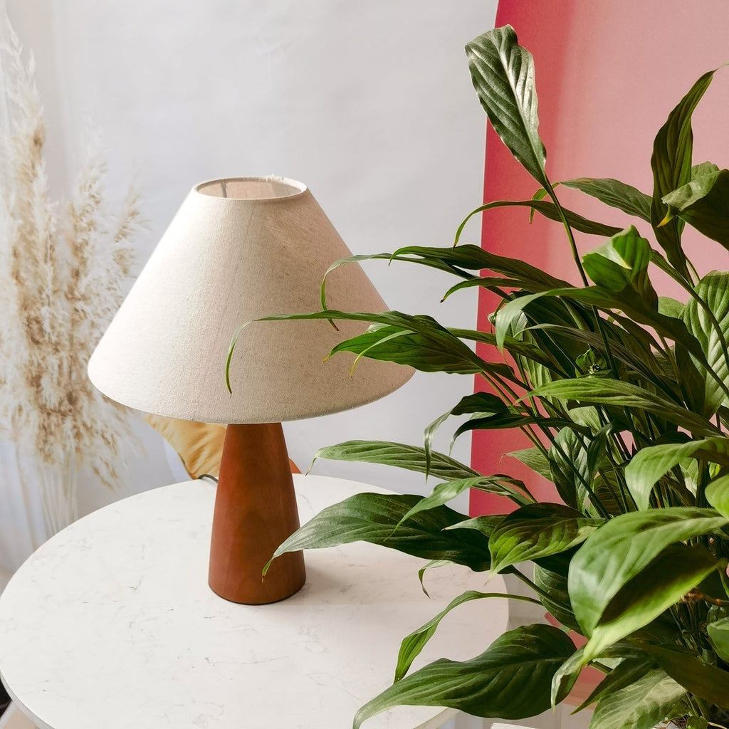Solid Wood Century Style Table Lamp