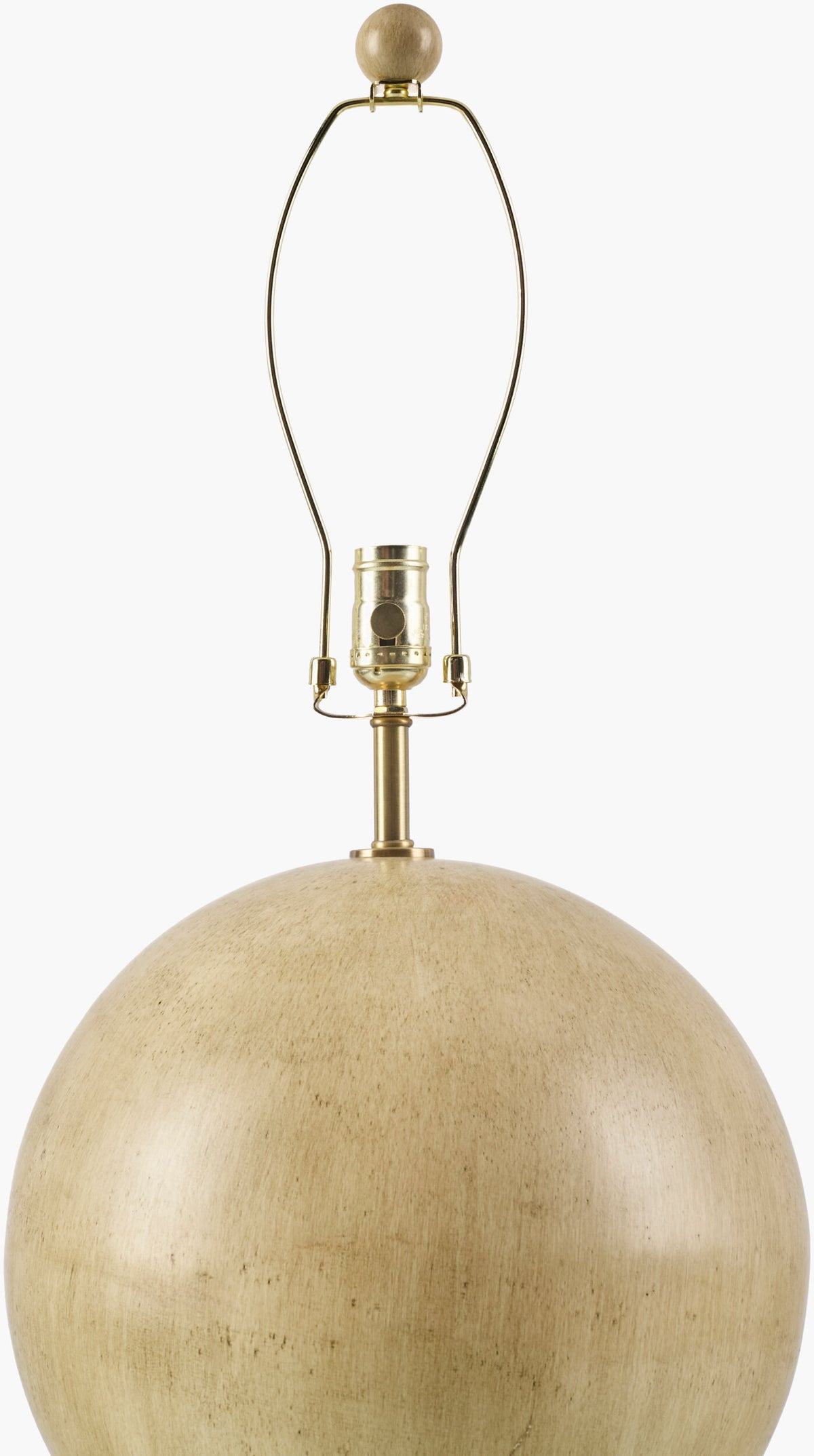 Xian 32" Cement Table Lamp, Painted Light Gray