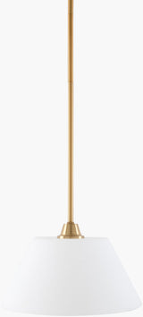 Yueva Iron Pendant Light, Electroplated Metallic Brass (YUEV-092)