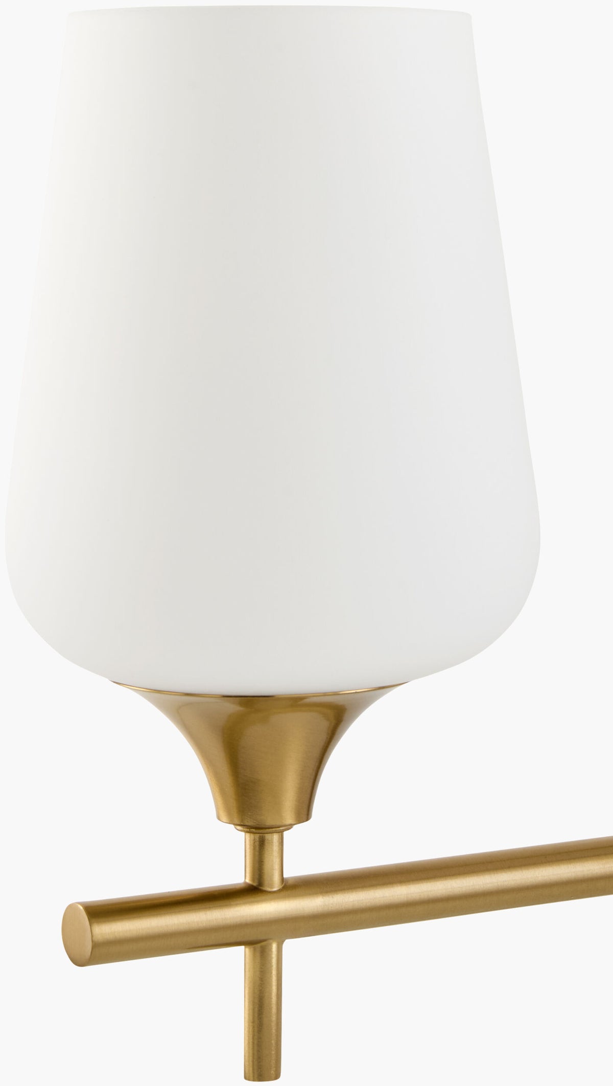 Yueva Iron Chandelier, Electroplated Metallic Brass (YUEV-006)