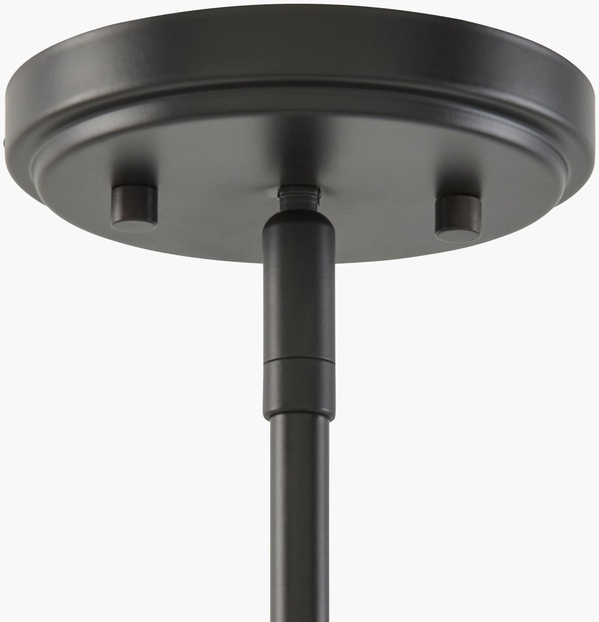 Yueva Iron Pendant Light, Powder Coated Black (YUEV-027)