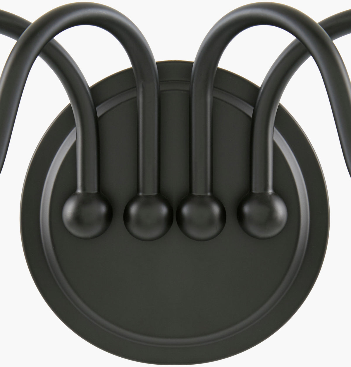 Yueva 9" Iron Wall Sconce, Powder Coated Black