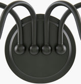 Yueva 9" Iron Wall Sconce, Powder Coated Black