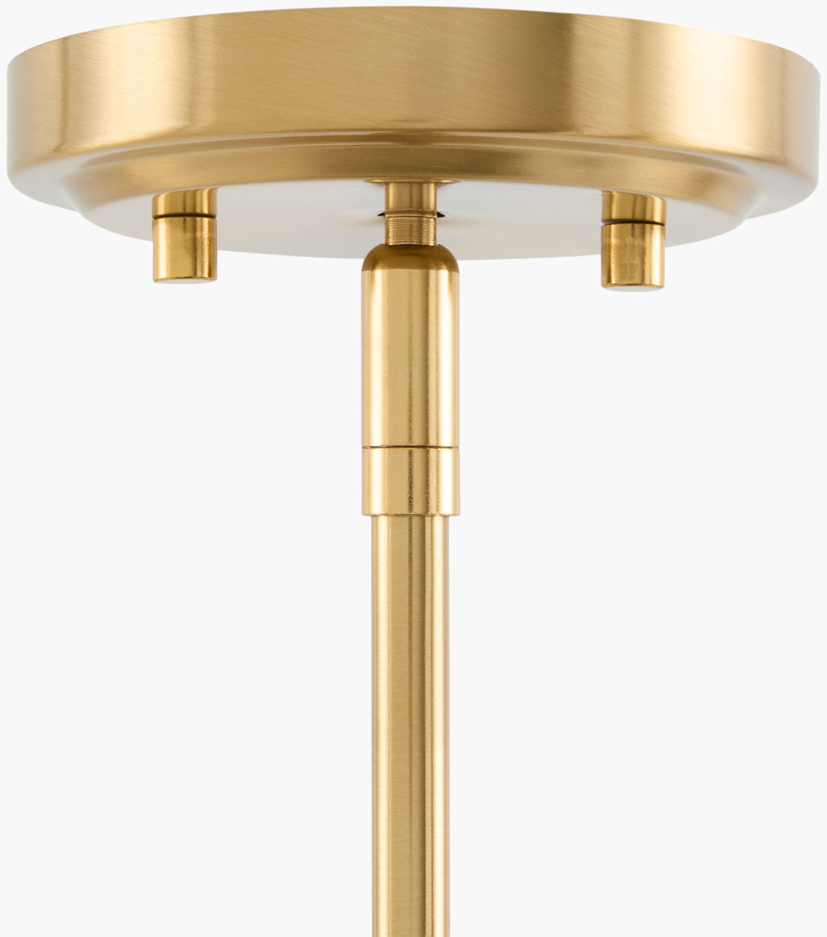 Yueva Iron Chandelier, Electroplated Metallic Brass (YUEV-074)