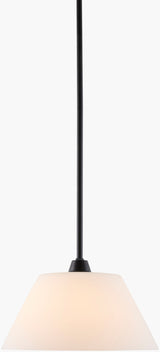 Yueva Iron Pendant Light, Powder Coated Black (YUEV-091)