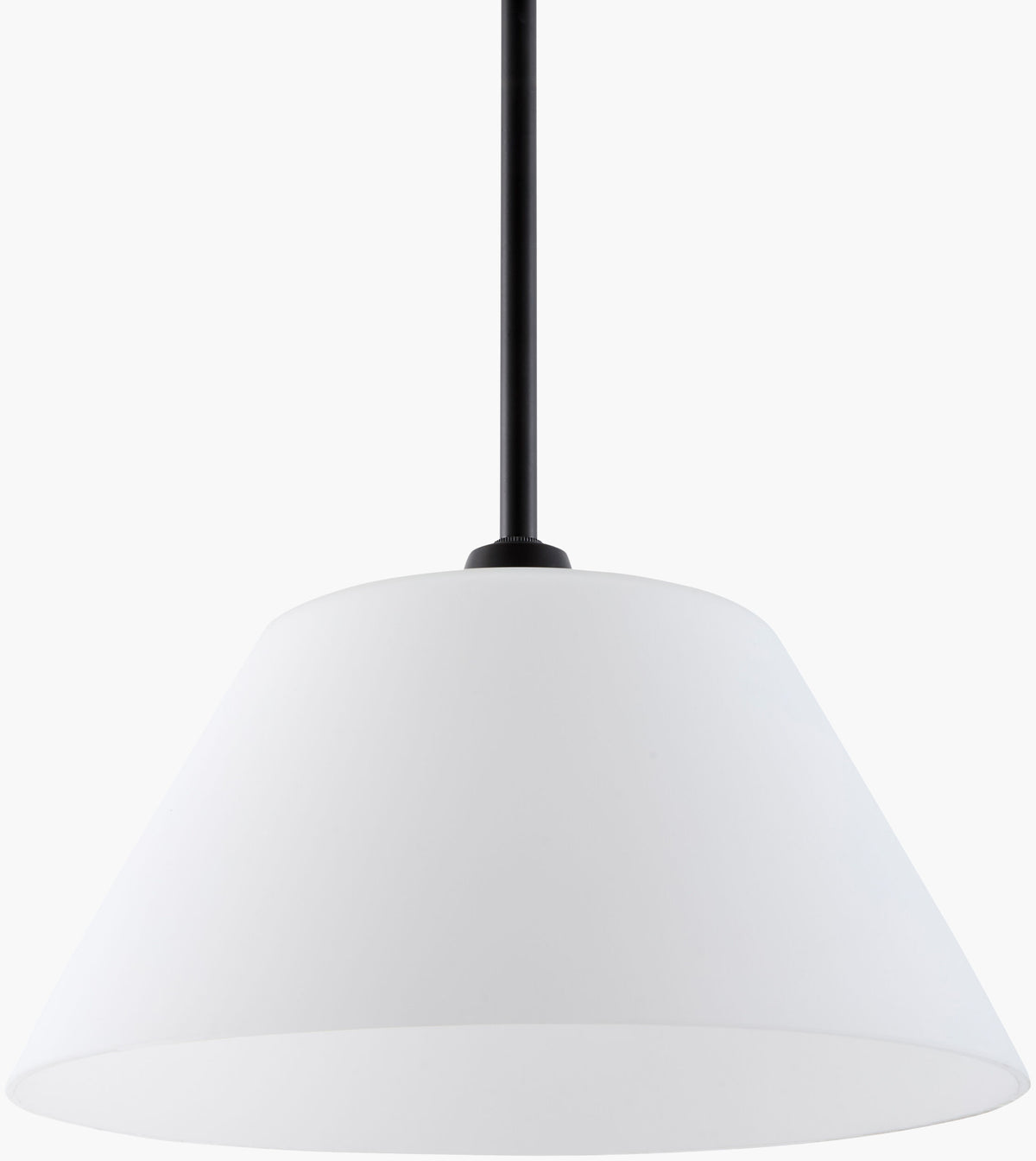 Yueva Iron Pendant Light, Powder Coated Black (YUEV-091)